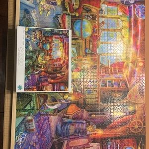 Buffalo Games 2000 piece “The Pirate Captain’s Dream” jigsaw puzzle.